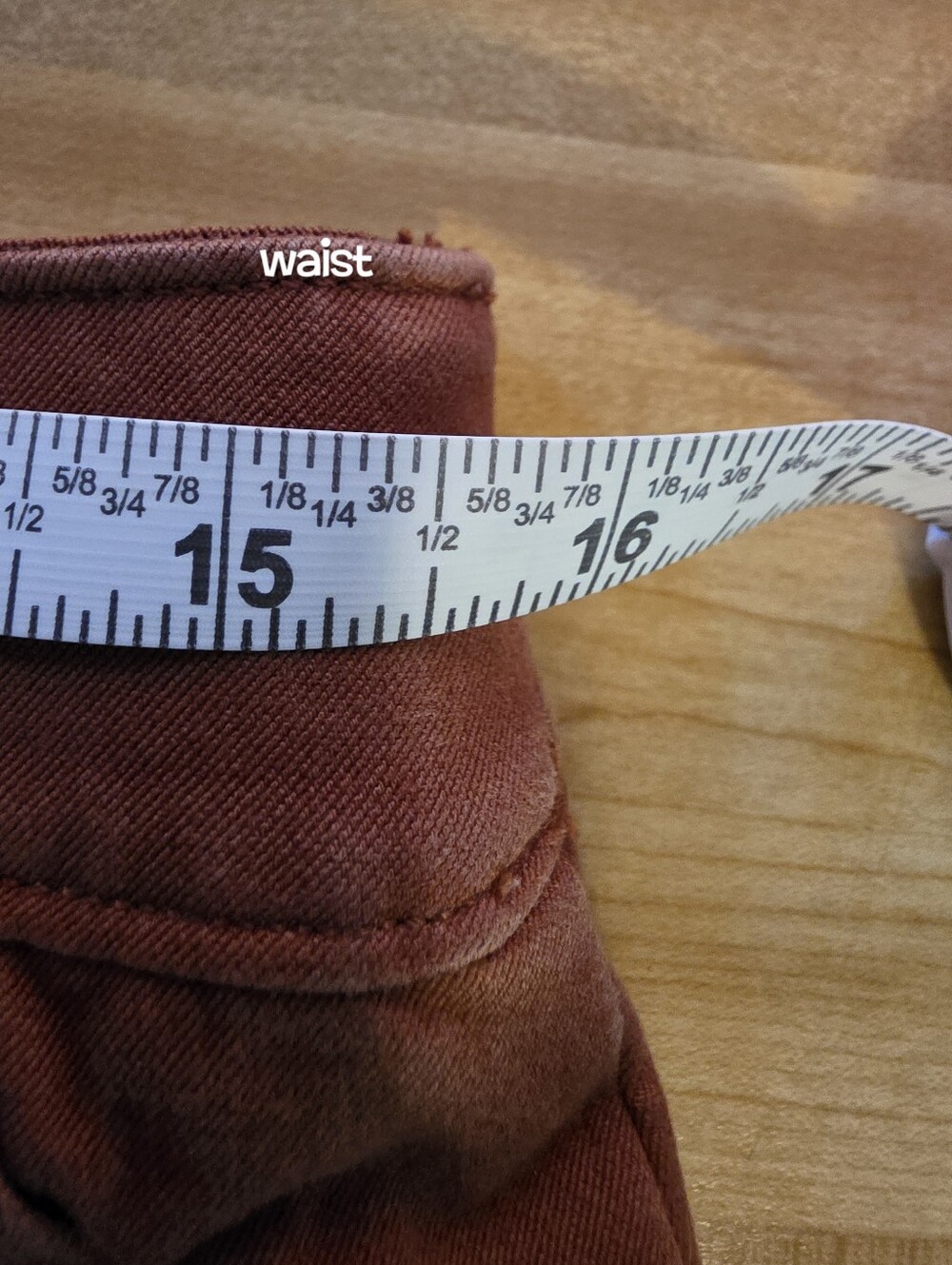 SPANX Rust-Colored High-Rise Shorts #SHO12 - Picture 9 of 12